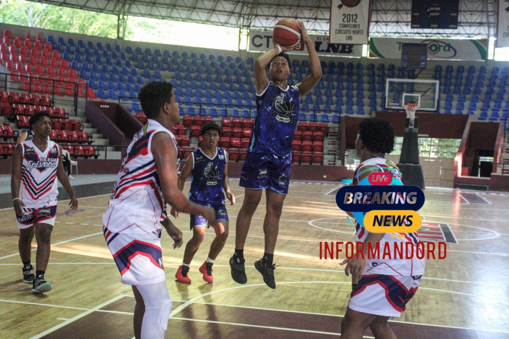 Colegio Nido de Amor y Liceo Pedro Mir logran victorias continuación Promo Basket 2024